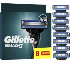 Gillette Mach3 Base Scheermesjes<Heren Scheermesjes