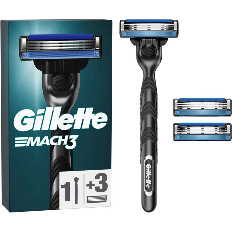 Gillette Mach3 Base Scheersysteem<Heren Scheerapparaten