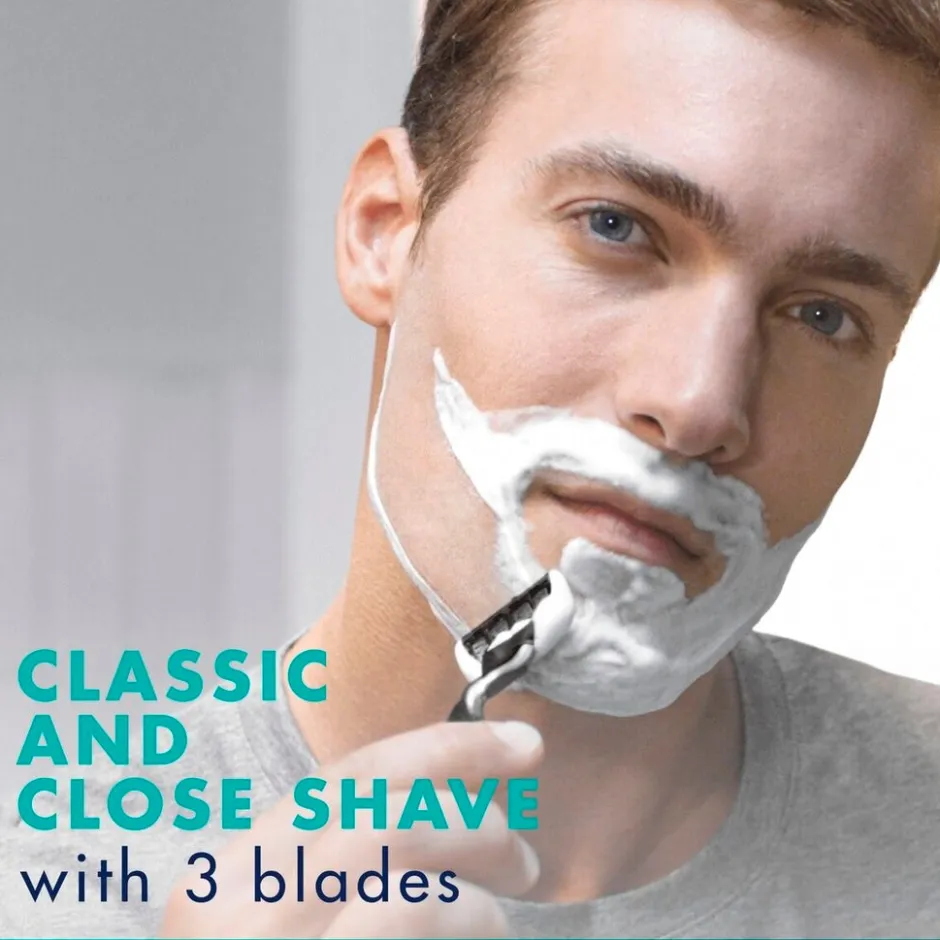 Gillette Mach3 Base Scheersysteem<Heren Scheerapparaten