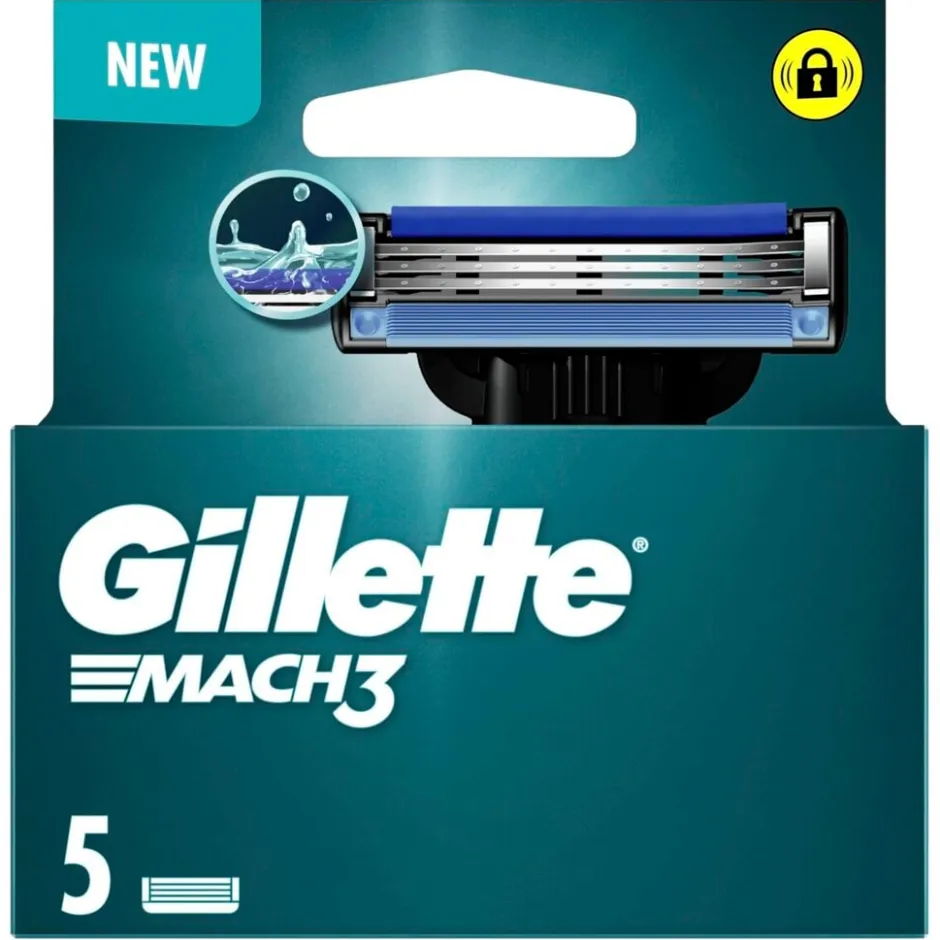 Gillette Mach3 Scheermesjes<Heren Scheermesjes