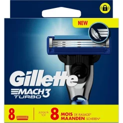 Mach3 Turbo Scheermesjes|Gillette New