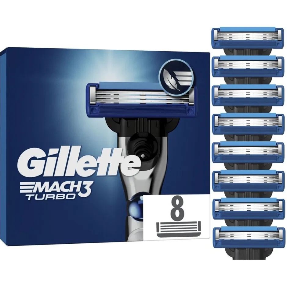 Mach3 Turbo Scheermesjes|Gillette New