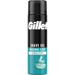 Gillette Scheergel voor de Gevoelige Huid<Heren Scheerschuim En Scheergel