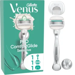 Gillette Venus Pro ComfortGlide Sensitive Scheersysteem<Heren Scheerapparaten