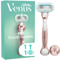 Gillette Venus Pro Smooth Sensitive Scheersysteem<Heren Scheerapparaten