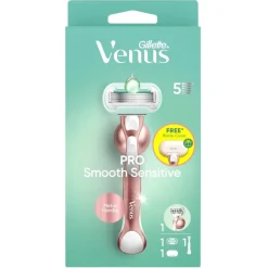 Gillette Venus Pro Smooth Sensitive Scheersysteem<Heren Scheerapparaten