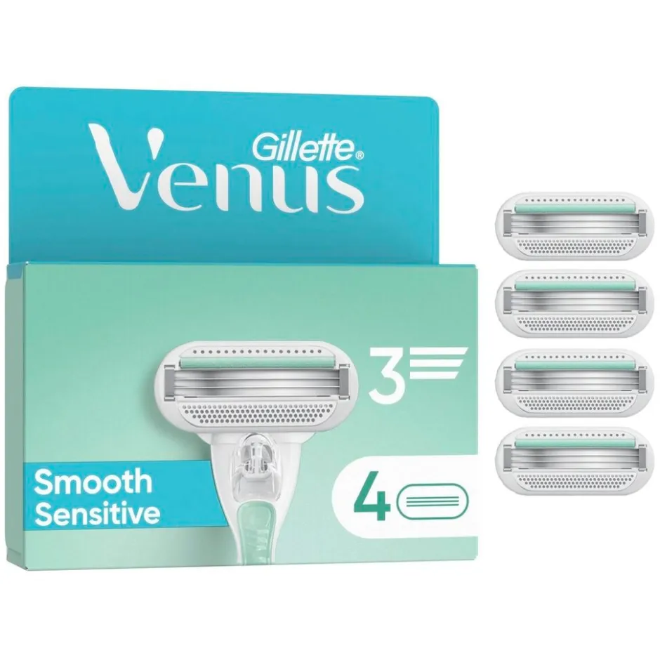 Gillette Venus Smooth Sensitive Scheermesjes<Heren Scheermesjes