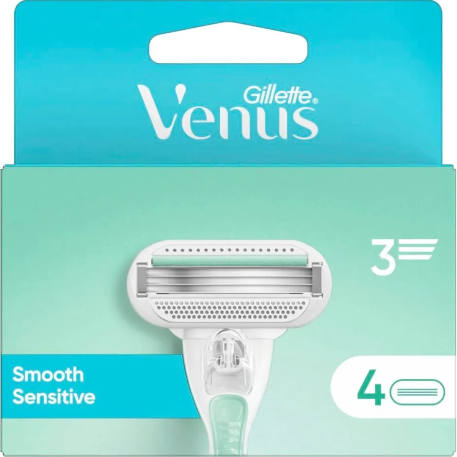 Gillette Venus Smooth Sensitive Scheermesjes<Heren Scheermesjes