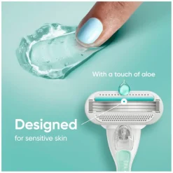 Gillette Venus Smooth Sensitive Scheersysteem<Heren Scheerapparaten