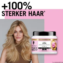 4-In-1 Shine Bond-Building Haarmasker|Gliss