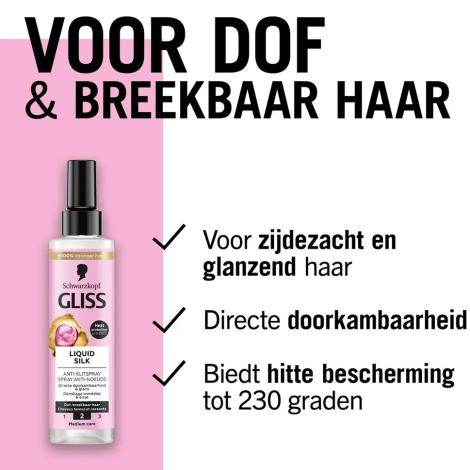 Liquid Silk Anti-Klitspray|Gliss Outlet