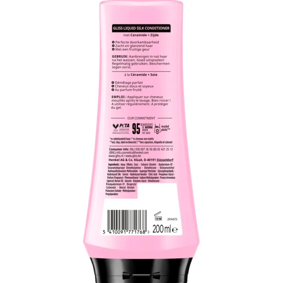 Liquid Silk Shine Conditioner|Gliss Clearance