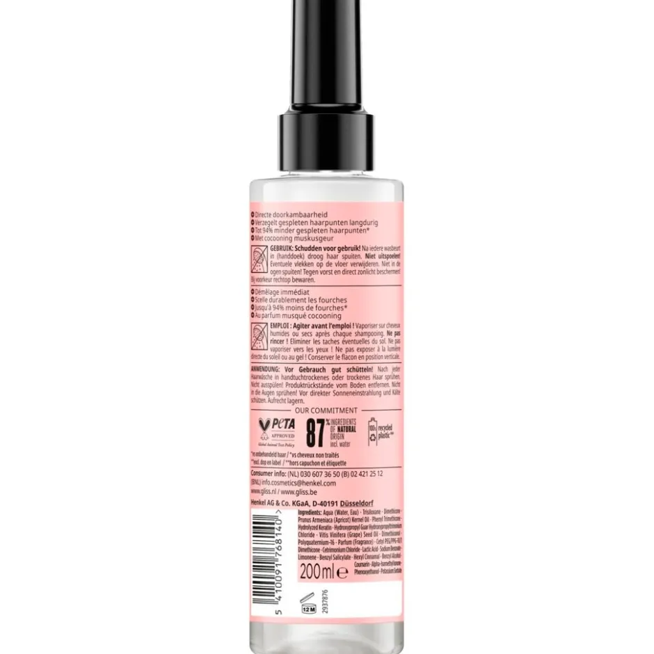 Gliss Split Hair Miracle Anti-Klitspray< Anti-Klitspray