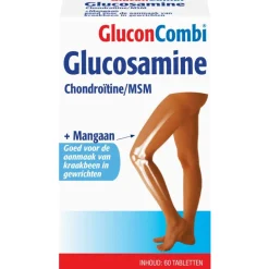 Glucon Combi Glucosamine Chondroïtine/MSM+ Mangaan Tabletten< Glucosamine