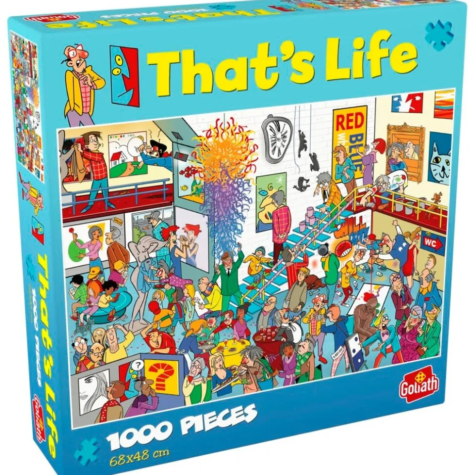 Goliath That's Life Art Gallery Puzzel< Puzzels