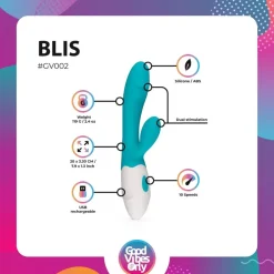 Good Vibes Only Blis Rabbit Vibrator< Seksspeeltjes