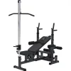 Gorilla Sports Gorilla Sport Universele halterbank met pulley< Halters En Gewichten