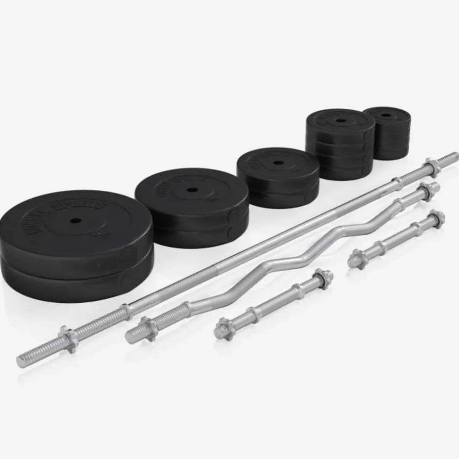 Gorilla Sports Complete homegym set< Halters En Gewichten