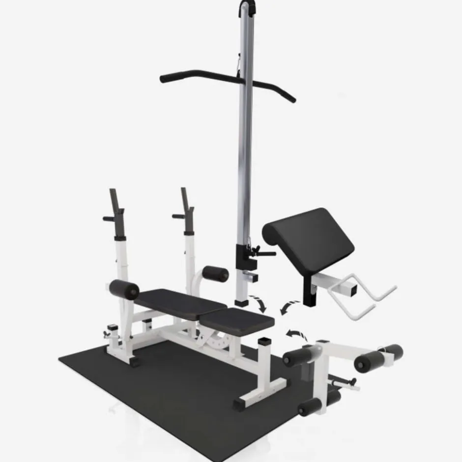 Gorilla Sports Complete homegym set< Halters En Gewichten