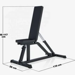 Gorilla Sports Fitnessbank< Halters En Gewichten