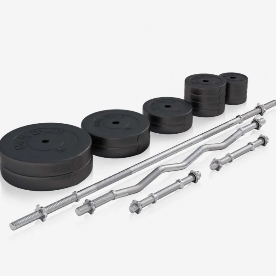 Halterbank met halterset|Gorilla Sports New