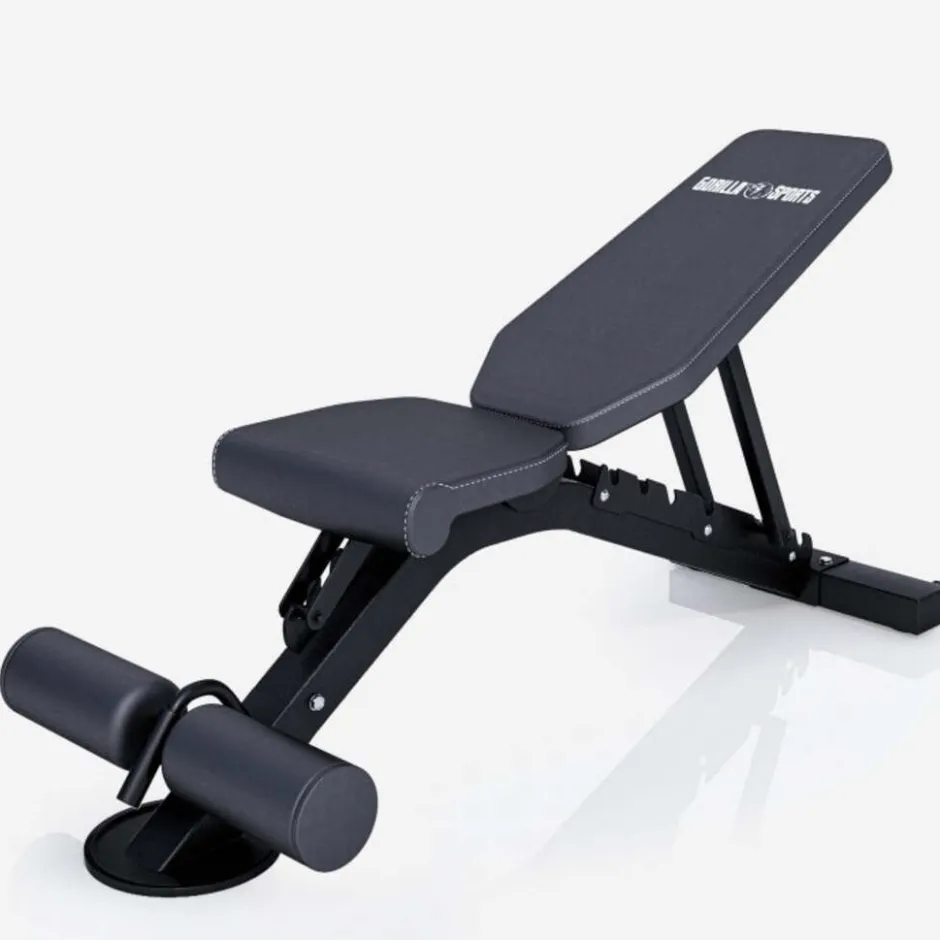Gorilla Sports Halterbank Verstelbaar< Halters En Gewichten