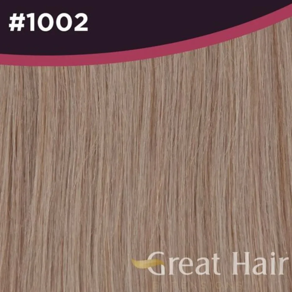 Great Hair Extensions Full Head Straight 40 cm< Hair Extensions