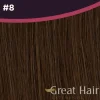 Great Hair Extensions Full Head Straight 50 cm< Hair Extensions