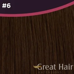 Great Hair Extensions Full Head Straight 40 cm< Hair Extensions