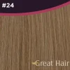 Great Hair Extensions Full Head Straight 40 cm| New