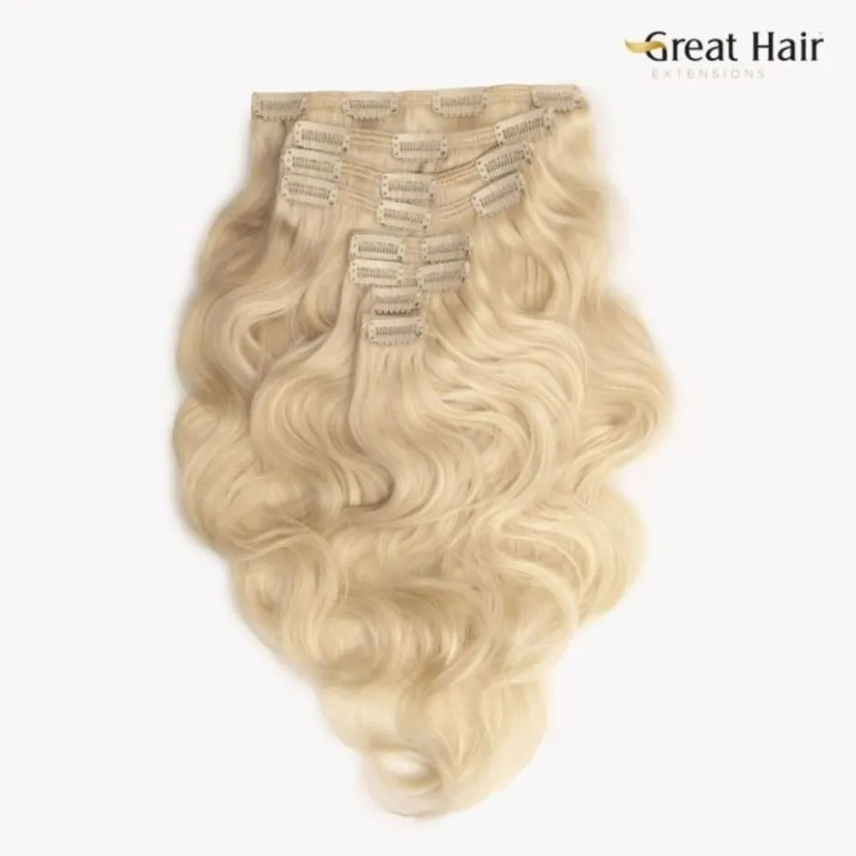 Great Hair Extensions Full Head Wavy 50cm| Discount