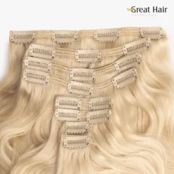 Great Hair Extensions Full Head Wavy 50cm| Discount