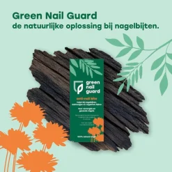 Anti-Nail Bite|Green Nail Guard Hot