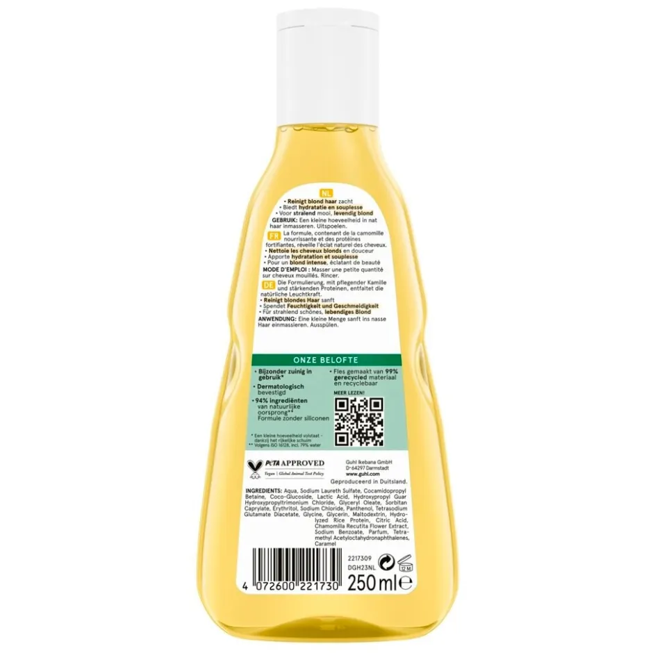 Blond Glans & Verzorging Shampoo|Guhl New