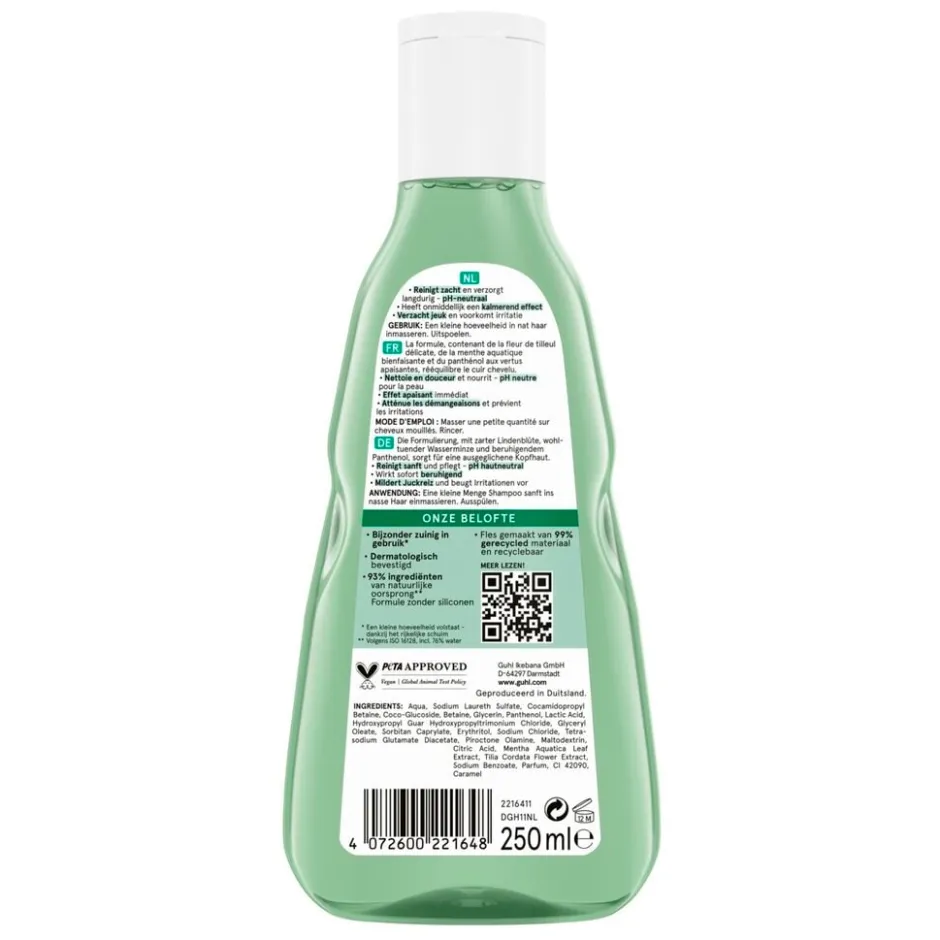 Guhl Gevoelige Hoofdhuid Shampoo< Shampoo
