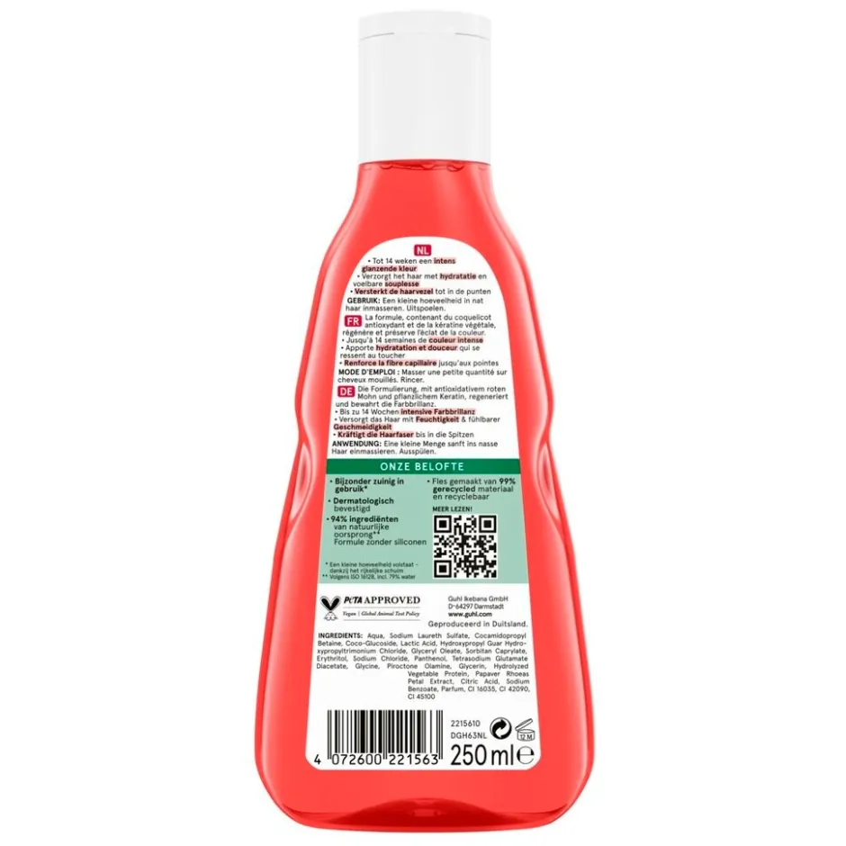 Kleurbescherming & Verzorging Shampoo|Guhl Outlet