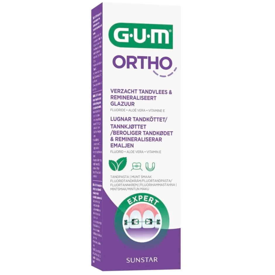 Gum Ortho Tandpasta< Beugelverzorging|Tandpasta