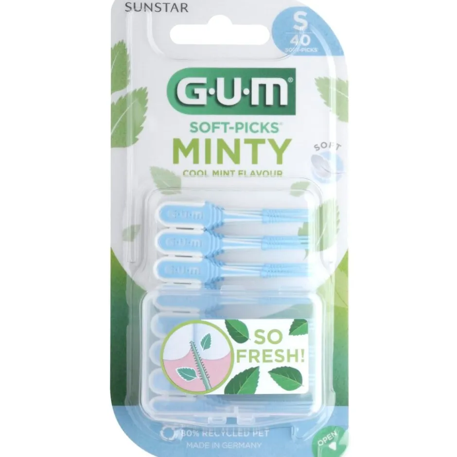 Gum Soft-Picks Minty Interdentale Tandenstokers< Tandenragers|Tandenstokers