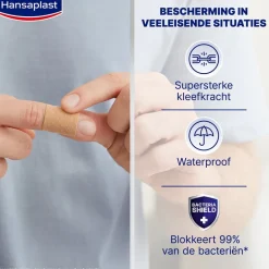 Hansaplast Extra Strong Waterproof Pleisters< Pleisters
