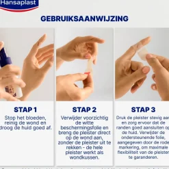 Second Skin Protection Hydrocolloid Pleisters|Hansaplast