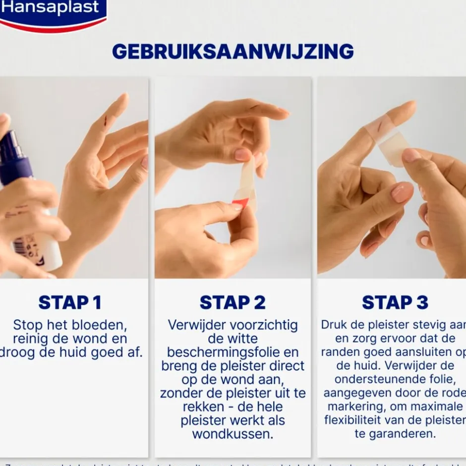 Second Skin Protection Hydrocolloid Pleisters|Hansaplast