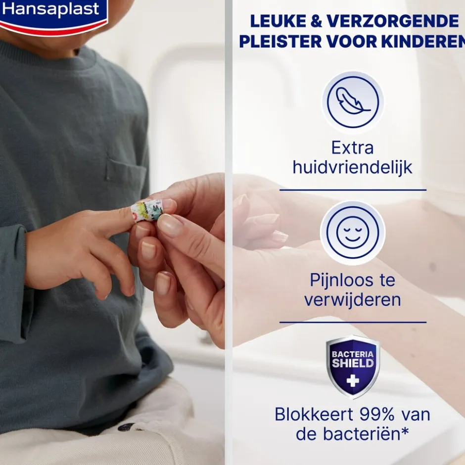 Sensitive Kids Pleisterstrips|Hansaplast Best