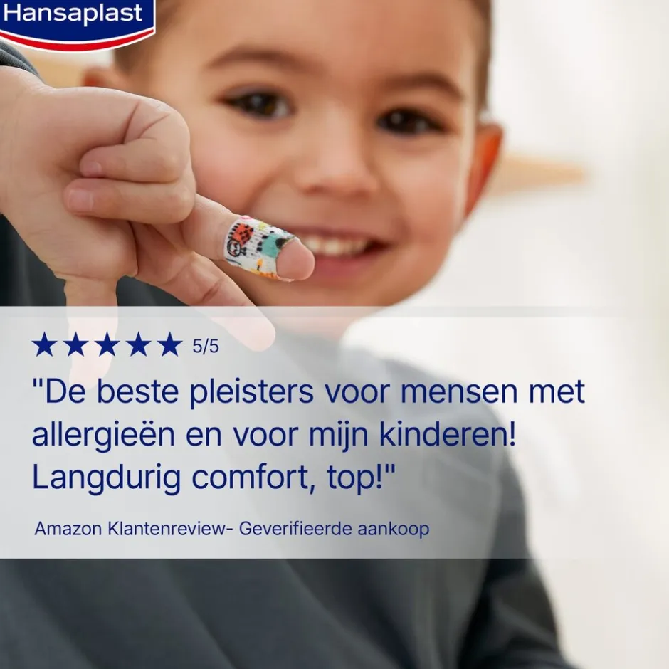 Sensitive Kids Pleisterstrips|Hansaplast Best