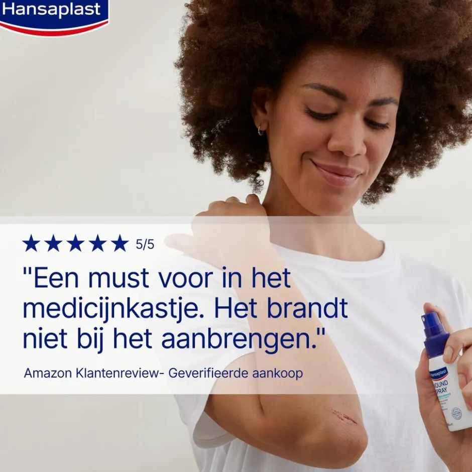 Hansaplast Wondspray< Wondreiniging En/Of -Ontsmetting|Ehbo-Doos