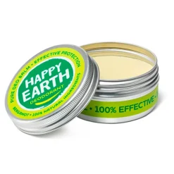 Happy Earth 100% Natural Bergamot Deodorant Balm< Deodorant Creme