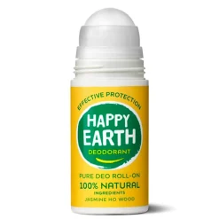 Happy Earth 100% Natural Jasmine Ho Wood Deodorant Roller< Deoroller