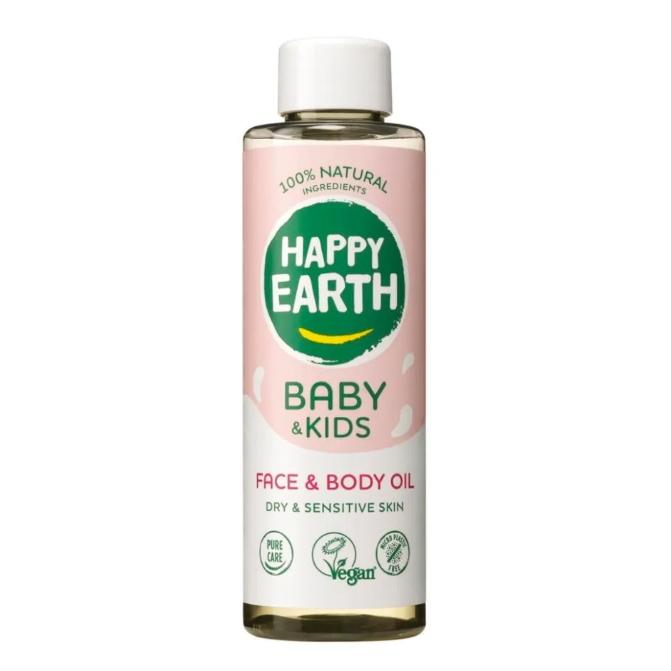 Baby & Kids 100% Natural Face & Body Oil|Happy Earth Outlet
