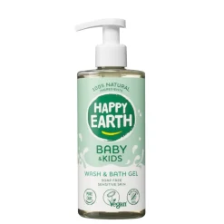 Baby & Kids 100% Natural Wash & Bath Gel|Happy Earth Clearance