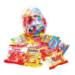 Haribo Mega-Fête strooigoed snoepzakjes mix< Snoep