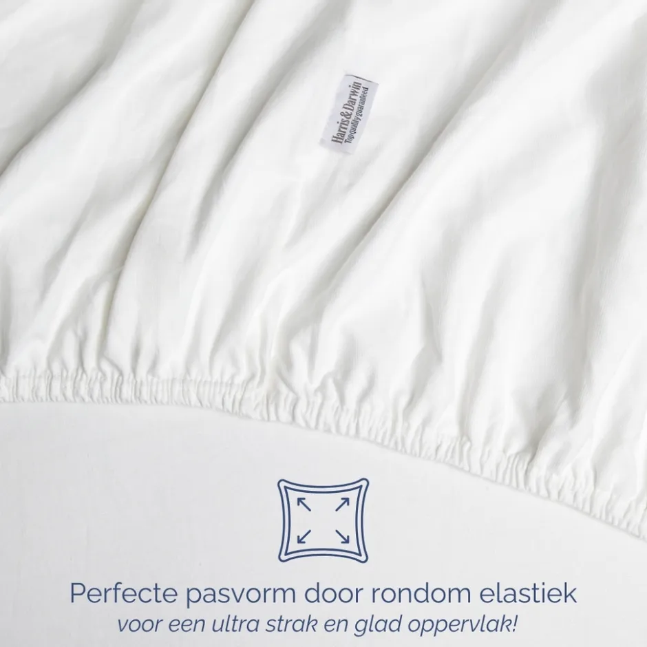 Harris&Darwin Jersey Matras Hoeslaken< Slapen